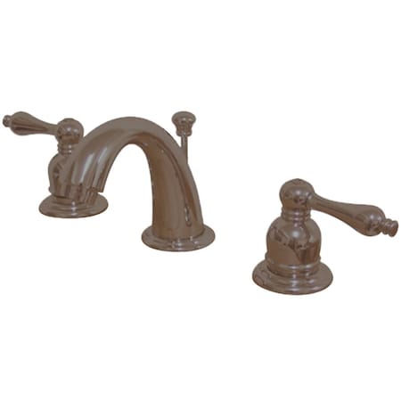 Kingston Brass KB915AL English Country Widespread Bathroom Faucet, Oil Rubbed Bronze KB915AL